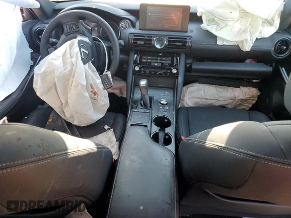 2024 Lexus IS 350 F Sport z VIN JTHBZ1B29R5080383, wystawiony jako Copart lot #83220514 z przebiegiem Nie podano mil oraz Szkoda całkowita • Salvage title. Historia ofert i sprzedaży dostępna na DreamBid. Obrazek 8.