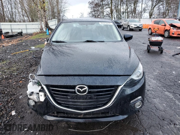 2015 Mazda 3 S Grand Touring with VIN JM1BM1W31F1241007, listed as a Copart auction lot 86425034 with 119,674 mi miles and Salvage Title. Bid and sale history available at DreamBid. Image 5.