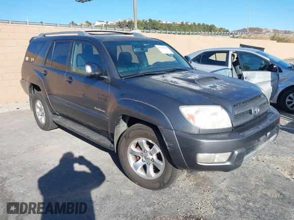 2003 Toyota 4Runner SR5 z VIN JTEZU14R230016890, wystawiony jako IAAI lot #41334769 z przebiegiem Nie podano mil oraz . Historia ofert i sprzedaży dostępna na DreamBid. Obrazek 1.