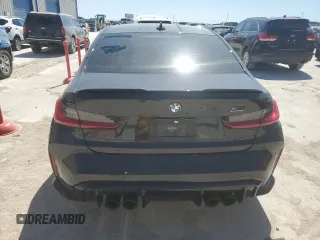 2021 BMW M3 Competition with VIN WBS33AY02MFK74990, listed as a Copart auction lot 49856635 with 57,181 mi miles and Salvage Title. Bid and sale history available at carsss.com. Image 6.