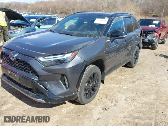 2024 Toyota RAV4 Hybrid XSE with VIN 2T3E6RFVXRW052367, listed as a IAAI auction lot 41350121 with 16,184 mi miles. Bid and sale history available at carsss.com. Image 19.