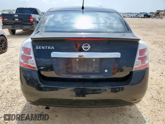 2012 Nissan Sentra 2.0 with VIN 3N1AB6AP0CL605675, listed as a Copart auction lot 60376875 with 180,938 mi miles and Salvage title. Bid and sale history available at DreamBid. Image 6.
