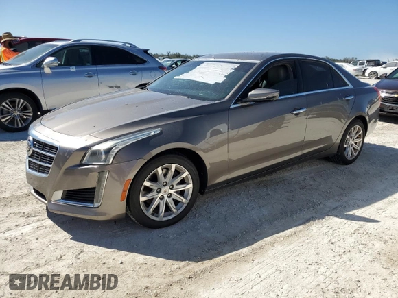 2014 Cadillac CTS Luxury AWD with VIN 1G6AX5S36E0170622, listed as a Copart auction lot 43345385 with Not Provided miles and Salvage Title. Bid and sale history available at DreamBid. Image 1.