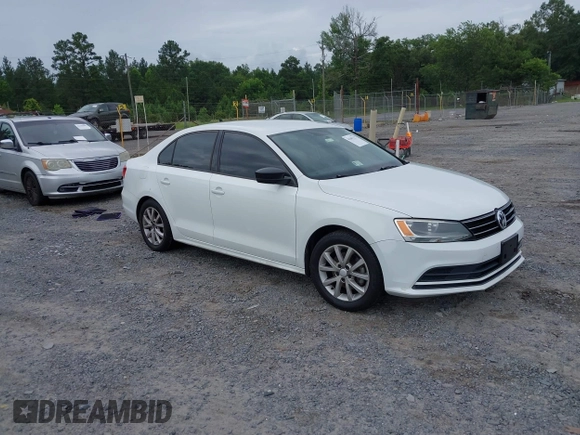 2015 Volkswagen Jetta Sport z VIN 3VWD17AJ9FM294449, wystawiony jako IAAI lot #42507227 z przebiegiem 154 277 mil mil oraz . Historia ofert i sprzedaży dostępna na DreamBid. Obrazek 1.