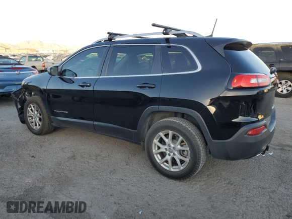 2018 Jeep Cherokee Latitude Plus with VIN 1C4PJLLX3JD580442, listed as a Copart auction lot 77999834 with 77,190 mi miles and Salvage Title. Bid and sale history available at carsss.com. Image 2.