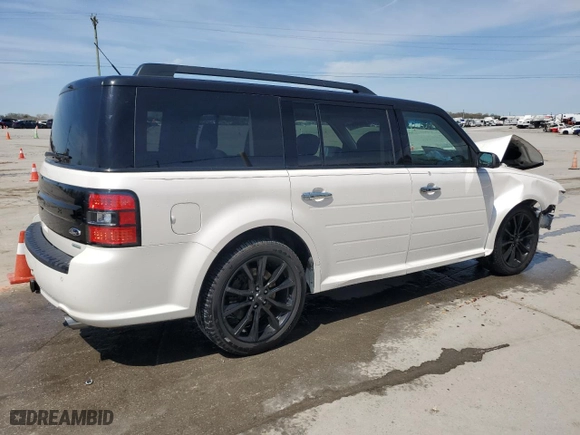 2019 Ford Flex Limited EcoBoost with VIN 2FMHK6DT3KBA16677, listed as a Copart auction lot 51474865 with 55,866 mi miles and Salvage Title. Bid and sale history available at carsss.com. Image 3.