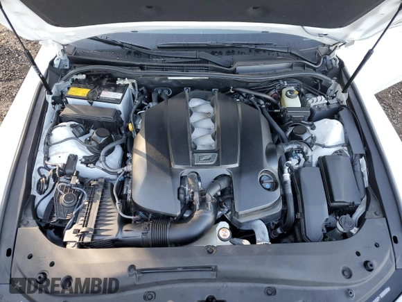 2022 Lexus IS 500 F Sport Performance with VIN JTHAP1D20N5001997, listed as a Copart auction lot 73356284 with 27,321 mi miles and Non repairable. Bid and sale history available at DreamBid. Image 11.
