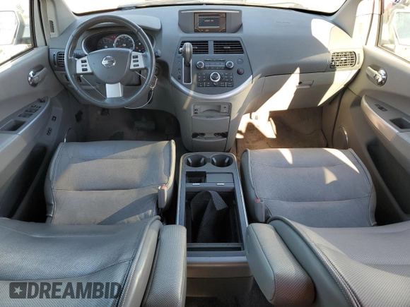 2008 Nissan Quest with VIN 5N1BV28U98N101657, listed as a Copart auction lot 73183964 with 86,047 mi miles and Salvage Title. Bid and sale history available at carsss.com. Image 8.