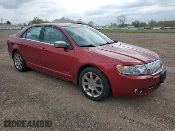 2007 Lincoln MKZ with VIN 3LNHM26T67R653507, listed as a Copart auction lot 54980585 with 157,247 mi miles and Clean Title. Bid and sale history available at carsss.com. Image 4.