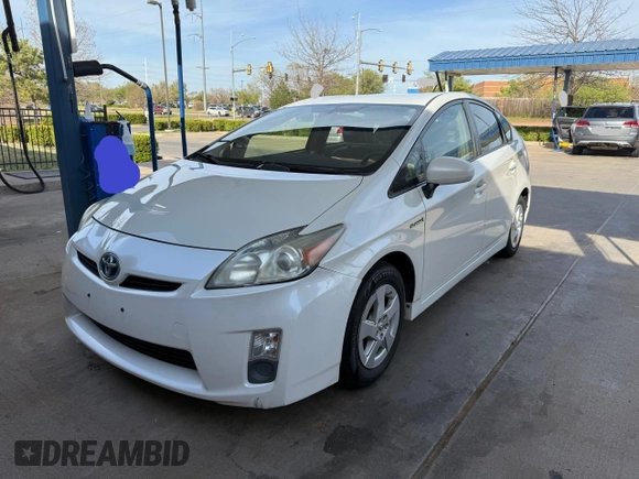 2010 Toyota Prius II with VIN JTDKN3DU8A0037243, listed as a Copart auction lot 51372605 with 170,831 mi miles and Clean Title. Bid and sale history available at carsss.com. Image 2.