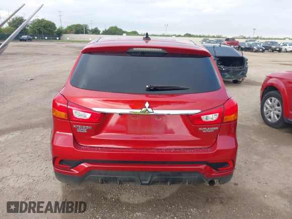 2019 Mitsubishi Outlander Sport ES 2.0 with VIN JA4AP3AU6KU008600, listed as a IAAI auction lot 40227494 with 82,357 mi miles. Bid and sale history available at carsss.com. Image 17.