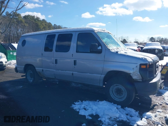 2009 Ford Econoline Cargo Commercial with VIN 1FTNE14W79DA55983, listed as a IAAI auction lot 41525683 with 374,949 mi miles and . Bid and sale history available at DreamBid. Image 13.