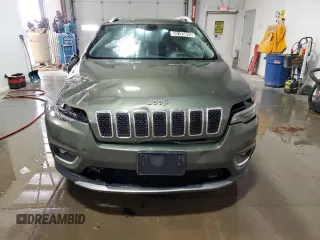 2019 Jeep Cherokee Limited with VIN 1C4PJMDX0KD166329, listed as a Copart auction lot 50183895 with 143,525 mi miles and Clean Title. Bid and sale history available at DreamBid. Image 5.
