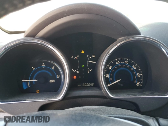 2008 Toyota Highlander Hybrid Limited with VIN JTEEW44AX82013252, listed as a Copart auction lot 52811935 with 200,042 mi miles and Salvage Title. Bid and sale history available at carsss.com. Image 9.