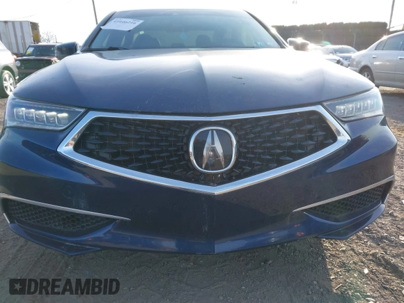 2018 Acura TLX with VIN 19UUB1F33JA008030, listed as a IAAI auction lot 41646216 with 55,931 mi miles and . Bid and sale history available at DreamBid. Image 17.