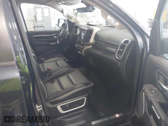2020 Ram 1500 Laramie with VIN 1C6SRFDT7LN142009, listed as a IAAI auction lot 42330341 with 108,351 mi miles and . Bid and sale history available at DreamBid. Image 5.