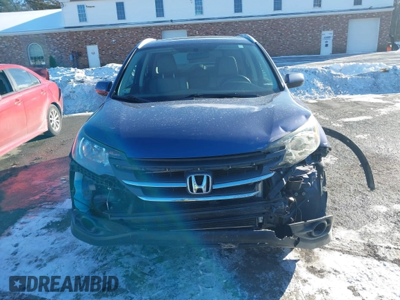2014 Honda CR-V EX-L with VIN 2HKRM4H75EH613360, listed as a IAAI auction lot 41464112 with 100,797 mi miles. Bid and sale history available at carsss.com. Image 12.