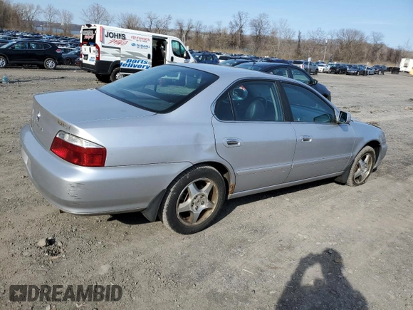 2002 Acura TL with VIN 19UUA56602A057546, listed as a Copart auction lot 53040015 with 151,957 mi miles and Clean Title. Bid and sale history available at carsss.com. Image 3.