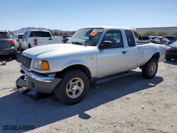 2003 Ford Ranger XL Fleet with VIN 1FTZR45E73PA85407, listed as a Copart auction lot 49923555 with 102,612 mi miles and Salvage Title. Bid and sale history available at carsss.com. Image 1.