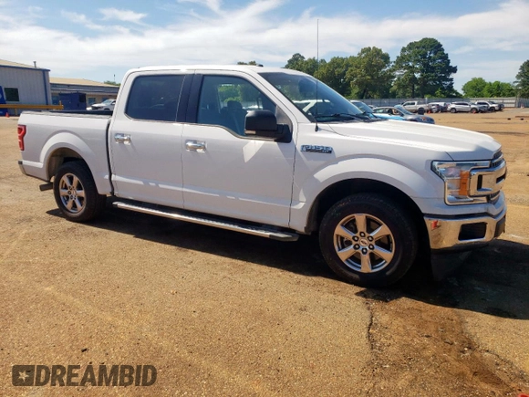 2018 Ford F-150 XL with VIN 1FTEW1CP6JKF21152, listed as a Copart auction lot 58064955 with 66,371 mi miles and Salvage title. Bid and sale history available at DreamBid. Image 4.