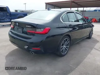 2020 BMW 3 Series 330i with VIN 3MW5R1J06L8B14835, listed as a IAAI auction lot 41722889 with 1 mi miles. Bid and sale history available at carsss.com. Image 4.