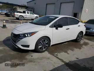 2024 Nissan Versa S with VIN 3N1CN8DV0RL873656, listed as a Copart auction lot 50644285 with 7,281 mi miles and Salvage Title. Bid and sale history available at carsss.com. Image 1.