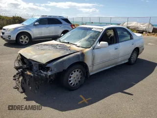 1996 Honda Accord EX with VIN 1HGCD5659TA162968, listed as a Copart auction lot 62536334 with 177,385 mi miles and Salvage Title. Bid and sale history available at DreamBid. Image 1.