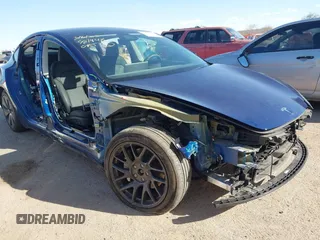 2024 Tesla Model 3 Long Range with VIN 5YJ3E1EB2RF758998, listed as a IAAI auction lot 41861108 with 14,531 mi miles and . Bid and sale history available at DreamBid. Image 6.