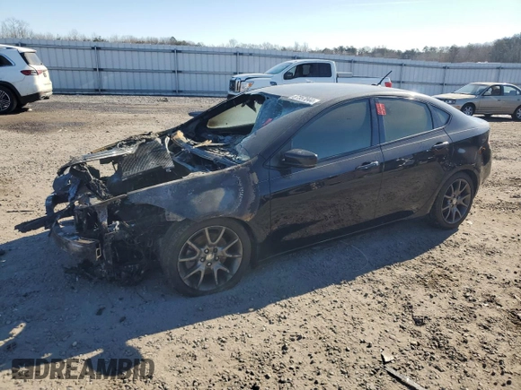 2014 Dodge Dart GT with VIN 1C3CDFEB2ED903463, listed as a Copart auction lot 87357044 with 0 mi miles and Salvage Title. Bid and sale history available at carsss.com. Image 1.