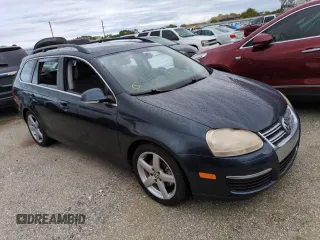 2009 Volkswagen Jetta SportWagen SE with VIN 3VWTM71KX9M281984, listed as a Copart auction lot 75004134 with 0 mi miles and Non Repairable. Bid and sale history available at carsss.com. Image 4.