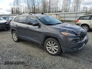 2016 Jeep Cherokee Limited with VIN 1C4PJLDS3GW265544, listed as a Copart auction lot 49322175 with 0 mi miles and Salvage Title. Bid and sale history available at carsss.com. Image 4.
