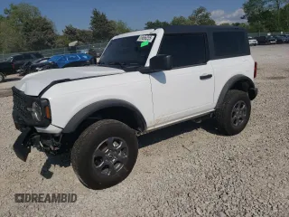 2022 Ford Bronco with VIN 1FMDE5AH1NLB73967, listed as a Copart auction lot 53656255 with 31,508 mi miles and Clean title. Bid and sale history available at DreamBid. Image 1.