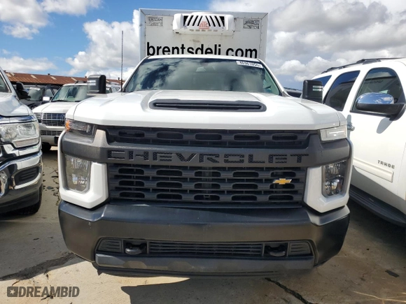 2022 Chevrolet Silverado 2500HD Work Truck with VIN 1GC0WLE76NF171121, listed as a Copart auction lot 51354045 with 77,858 mi miles and Salvage Title. Bid and sale history available at carsss.com. Image 5.