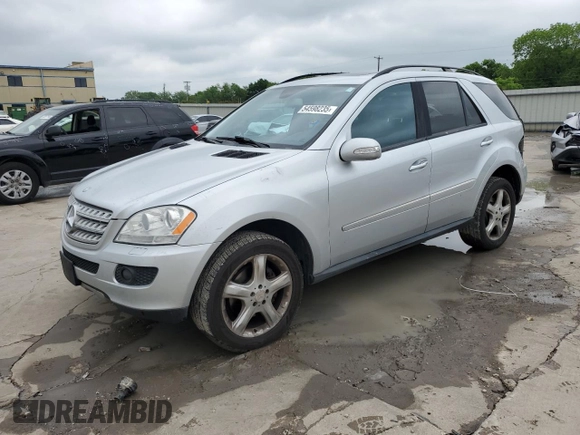 2008 Mercedes-Benz M 350 with VIN 4JGBB86E48A363424, listed as a Copart auction lot 54598235 with 92,316 mi miles and Clean Title. Bid and sale history available at DreamBid. Image 1.