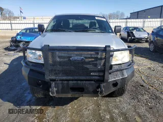 2005 Ford F-150 XL with VIN 1FTRF14535NB98598, listed as a Copart auction lot 88928675 with 214,304 mi miles and Salvage Title. Bid and sale history available at carsss.com. Image 5.