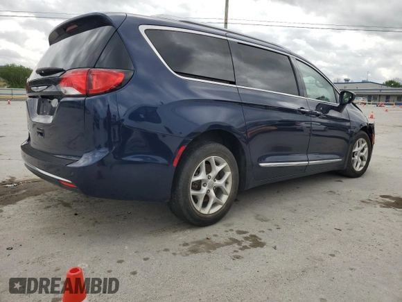 2018 Chrysler Pacifica Touring L with VIN 2C4RC1BG4JR204001, listed as a Copart auction lot 51656875 with 166,354 mi miles and Salvage Title. Bid and sale history available at DreamBid. Image 3.