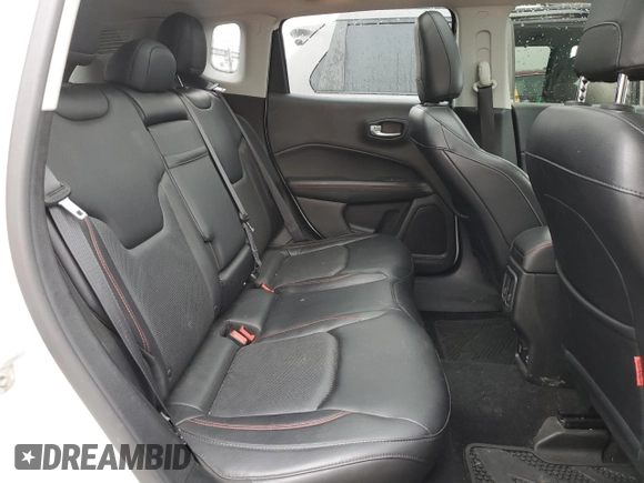 2017 Jeep Compass Trailhawk with VIN 3C4NJDDB2HT646693, listed as a Copart auction lot 58200235 with 62,765 mi miles and Salvage title. Bid and sale history available at DreamBid. Image 11.