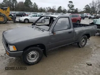 1989 Toyota Pickup DX с VIN JT4RN81PXK0007446, выставлен на аукционе Copart как лот 36997594 с пробегом 225 206 миль миль и Списание • Salvage title. История ставок и продаж доступна на DreamBid. Изображение 1.