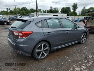 2019 Subaru Impreza Special Sports with VIN 4S3GTAM6XK3751876, listed as a Copart auction lot 58803805 with 22,818 mi miles and Salvage title. Bid and sale history available at DreamBid. Image 3.