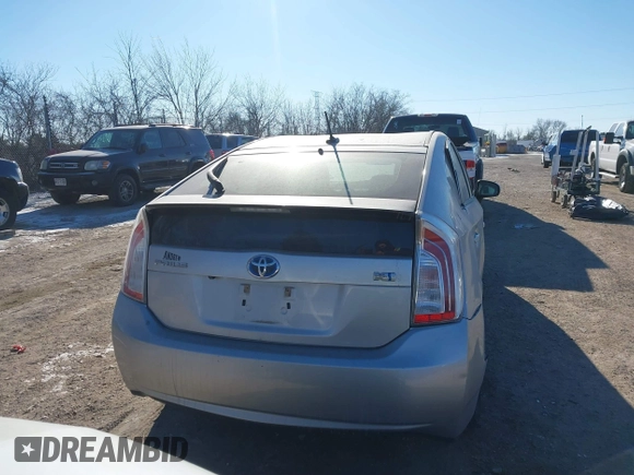 2013 Toyota Prius One with VIN JTDKN3DU6D1678308, listed as a IAAI auction lot 41303343 with 159,687 mi miles and . Bid and sale history available at DreamBid. Image 16.