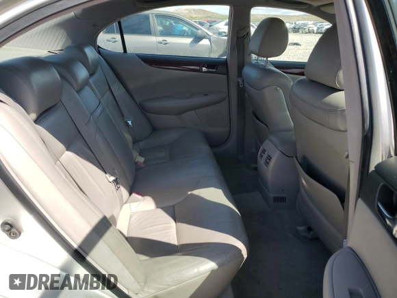 2004 Lexus ES 350 with VIN JTHBA30G340005394, listed as a Copart auction lot 53360095 with 174,664 mi miles and Salvage Title. Bid and sale history available at DreamBid. Image 10.