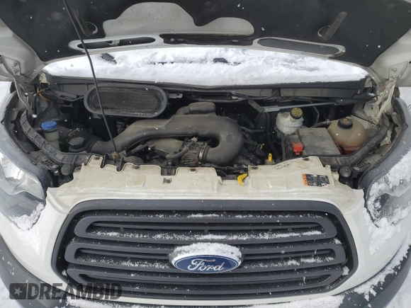 2017 Ford Transit XL with VIN 1FMZK1YM5HKA34719, listed as a Copart auction lot 45694555 with 41,359 mi miles and Salvage title. Bid and sale history available at DreamBid. Image 12.