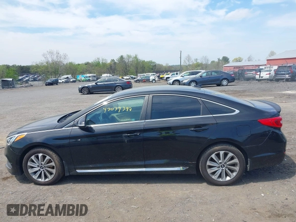 2016 Hyundai Sonata Sport with VIN 5NPE34AFXGH266534, listed as a IAAI auction lot 42079797 with 95,194 mi miles and . Bid and sale history available at DreamBid. Image 14.