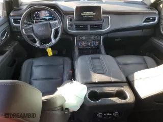 2022 Chevrolet Suburban Z71 with VIN 1GNSKDKD4NR255061, listed as a Copart auction lot 85507694 with 107,856 mi miles and Salvage Title. Bid and sale history available at carsss.com. Image 8.