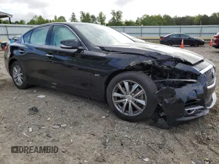 2017 Infiniti Q50 Premium с VIN JN1EV7AP8HM731228, выставлен на аукционе Copart как лот 56358235 с пробегом 73 318 миль миль и Списание • Salvage title. История ставок и продаж доступна на DreamBid. Изображение 4.