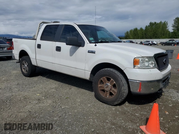 2007 Ford F-150 XLT with VIN 1FTPW14V07KC70756, listed as a Copart auction lot 57842875 with 188,998 mi miles and Clean title. Bid and sale history available at DreamBid. Image 4.