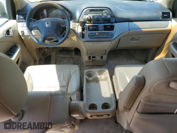 2005 Honda Odyssey EX-L with VIN 5FNRL38665B064836, listed as a Copart auction lot 55009645 with 223,655 mi miles and Clean Title. Bid and sale history available at carsss.com. Image 8.