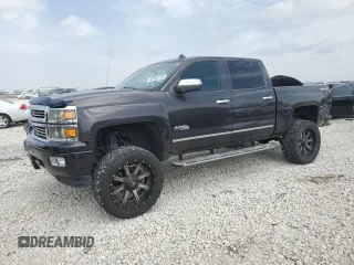 2014 Chevrolet Silverado 1500 High Country with VIN 3GCUKTEC9EG550140, listed as a Copart auction lot 48183175 with 187,654 mi miles and Salvage Title. Bid and sale history available at carsss.com. Image 1.