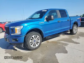 2018 Ford F-150 XL with VIN 1FTEW1EP3JKC51097, listed as a Copart auction lot 60879095 with 88,819 mi miles and Clean title. Bid and sale history available at DreamBid. Image 1.