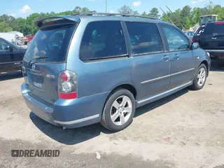 2004 Mazda MPV ES with VIN JM3LW28J640531561, listed as a IAAI auction lot 42223681 with 213,144 mi miles and . Bid and sale history available at DreamBid. Image 4.